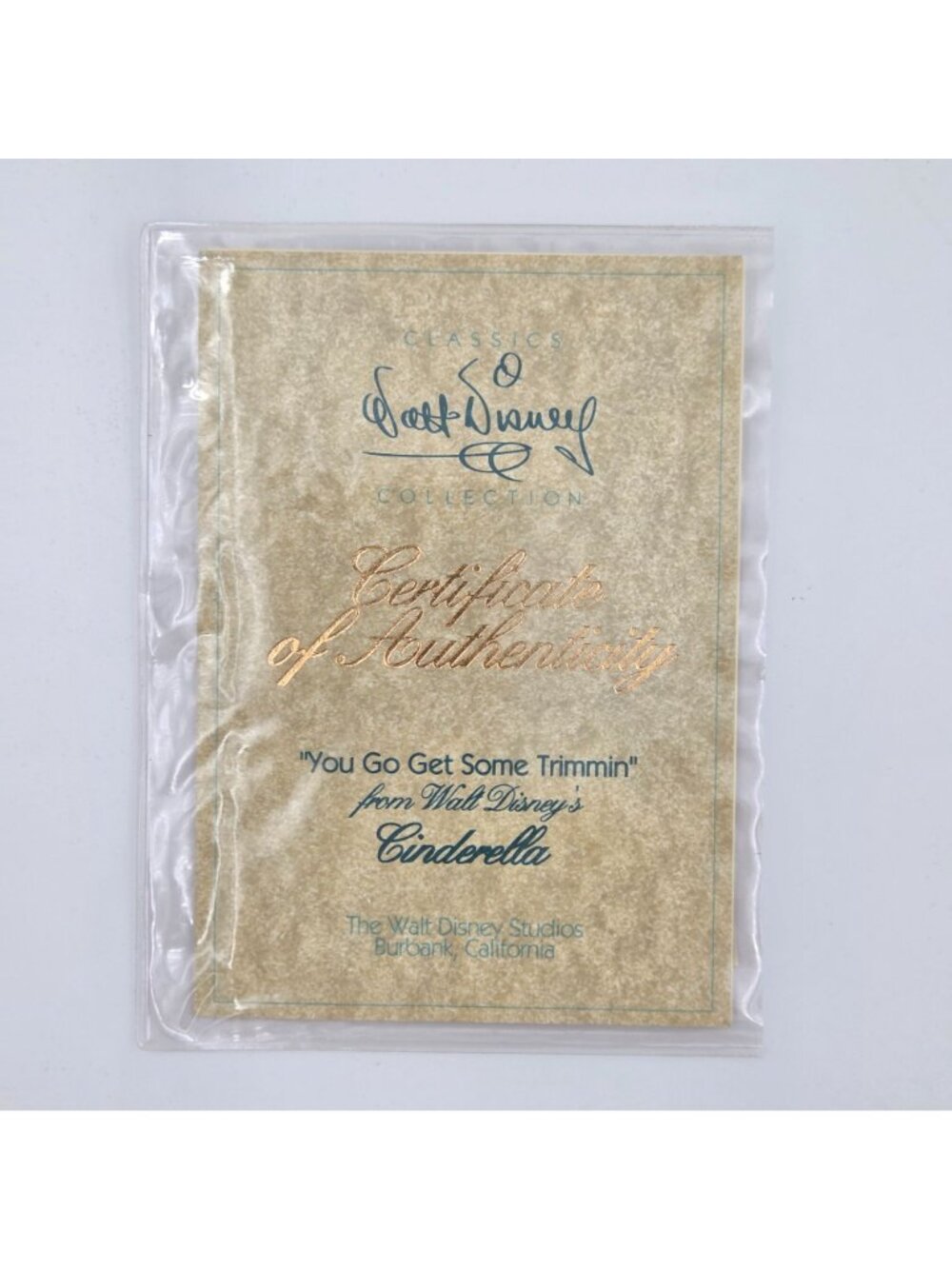 WDCC Cinderella Movie Gus You Go Get Some Trimmin Sculpture with COA - Picture 9 of 9